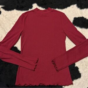 BP maroon long sleeve